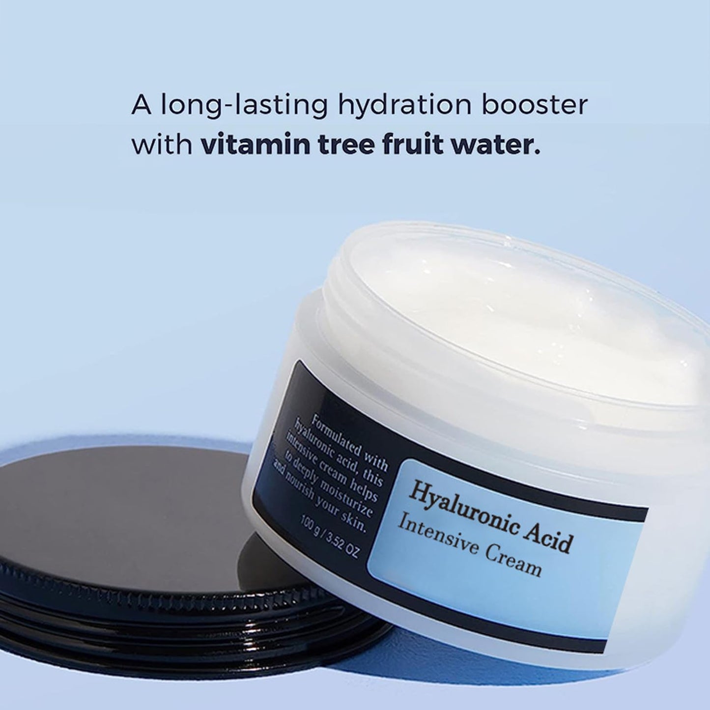 GNAUMORE Hyaluronic Acid Intensive Cream,Anti Aging Face Cream with Hyaluronic Acid and Snail Extract,Skincare Moisturiser Long-lasting Hydration,Anti Aging Face Cream Hyaluronic Acid Moisturiser 100g