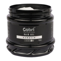 G Gabri Gabri Professional Hair Gel Series 250 ml - Strong Hold Hair Styling Gels - High Gloss, Anti-Frizz Effect, Edge Control - For All Hair Types (250 g (1 Pack), Keratin)