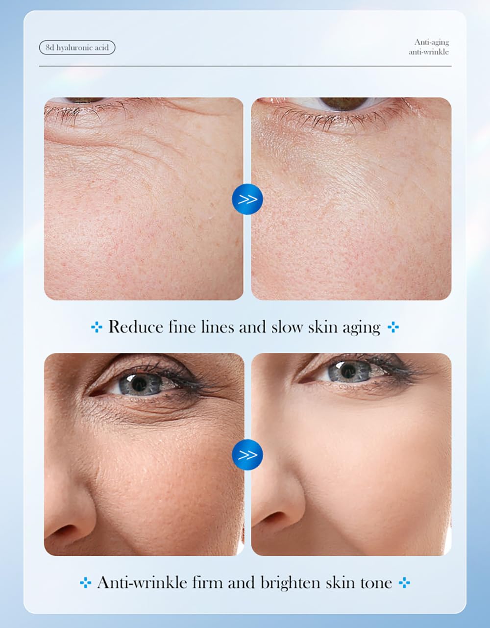 KKwoter Anti-Aging Hyaluronic Acid Serum for Face - Nourishing & Firming for Women & Men, Hydrating & Wrinkle-Reducing Microneedling Serum (1.5ml x 15)