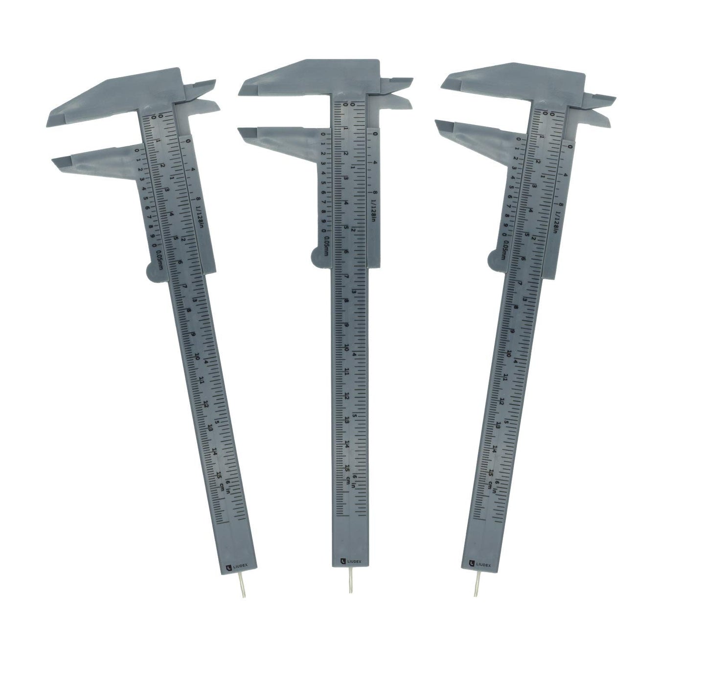 LIUDEX | PACK OF 3 | Microblading SPMU | Eyebrow Caliper Measuring Ruler Eyebrow Shaper Tool 150mm Professional Eyebrow Ruler – Ideal for Makeup and Eyebrow Artists