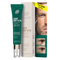 Shakeup Cosmetics Mens Anti Ageing Skincare Set - Eye Cream and Face Serum Gift Set for Men - Targets Wrinkles, Dark Circles and Fine Lines - Vegan Made in UK, Gift for Him