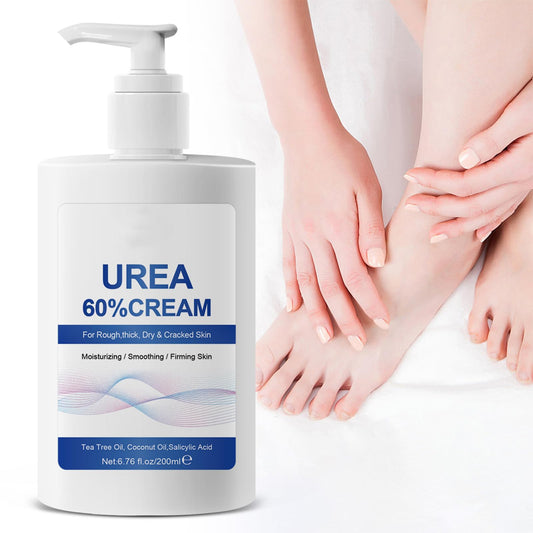 Generic 60% Urea Cream,Cracked Heel Repair Cream For Feet and Hand,Foot Cream for Cracked Heels and For Dry And Hard Skin Dry Skin,Urea Cream 60 Percent for Feet,Maximum Strength for Hand, Foot and Body Care
