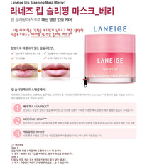 LANEIGE Laneige Water Sleeping Mask & Lip Sleeping Mask (15ml + 3g)