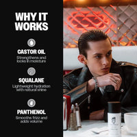 Slick Gorilla Hair Styling Cream for Men, Medium Hold, Frizz Control, 100ml