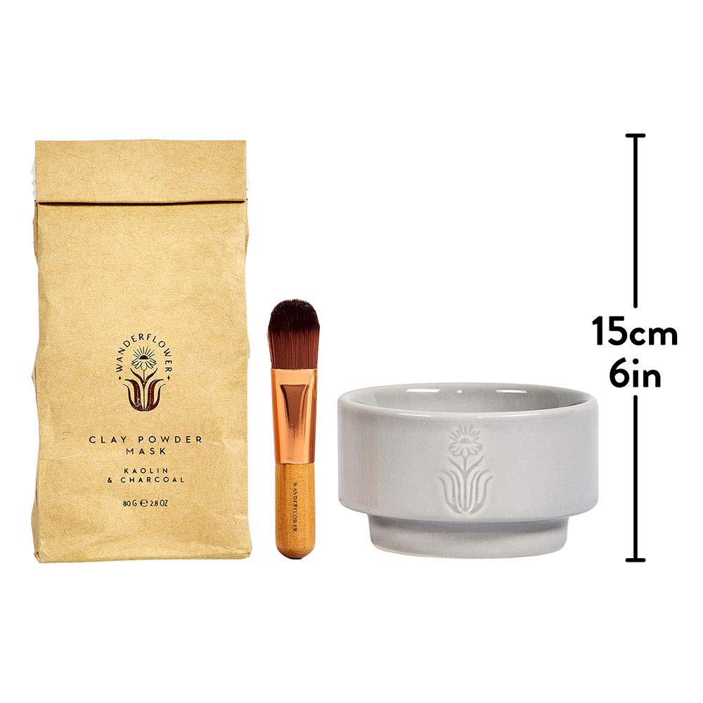 Wanderflower Clay Face Mask Kit