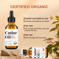 Wachinas Castor Oil, Cold Pressed, Hexane Free, 100% Natural, 60ml Introducing Wachinas Castor Oil - Your Multi-Purpose Beauty Elixir Certified Organic, Cold-Pressed, and Hexane-Free