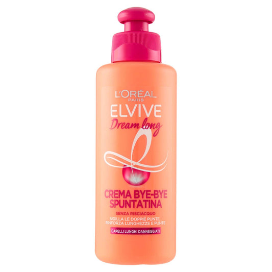 L'Oreal L'Oréal Paris Elvive Dream Long Treatment No Rinse Hair Cream Bye-Bye Snack for Long Damaged Hair, 200 ml