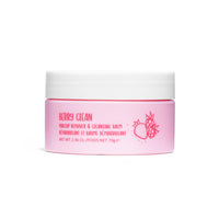 W7 Extra Berry Clean - Makeup Cleansing Balm & Makeup Remover Cookie Disc Duo - Gently Removes Makeup