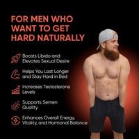 FRIEND OF DOROTHY – All Natural Hard Supplement – Enhances Endurance - Hard for Longer - 60 Vegetarian Capsules in a Pouch