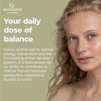Bandini® Iodine 400mcg | 365 Vegan Tablets | 1+ Year Supply | High Strength Potassium Iodide Supplement 400µg pro Tablet | High Potency Pure Iodine Easy-Swallow Micro-Tablets | Non-GMO & Gluten Free