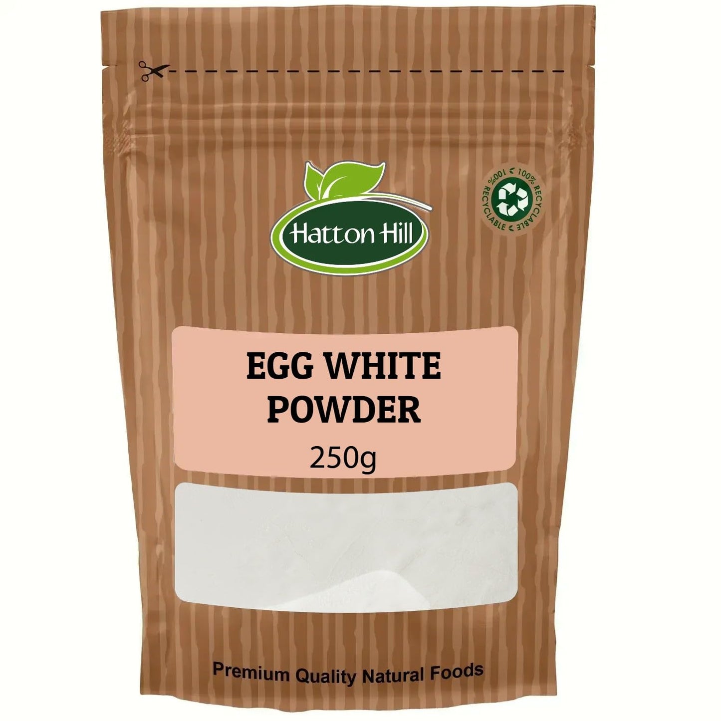 Egg White Protein Powder 250g, Dried Egg Whites (Unflavoured), Make Whipped Egg Whites, Use in Baking & Cooking by Hatton Hill