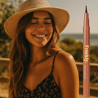 Generic Felt Tip Freckle Pen – Waterproof, Long-Lasting Faux Freckles for a Natural Look – Quick-Dry, Skin-Friendly Freckle Stamp (#Dark Brown)