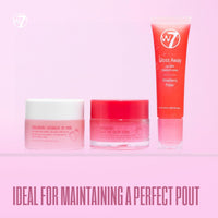 W7 Sweet Dreams Lip Care Set - Strawberry Overnight Mask, Balm & Scrub