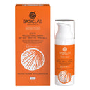 BasicLab Lightweight Protective Emulsion Sun Protection SPF50+ Light Consistency 50 ml for Children and Adults, Women and Men, High Sun Protection