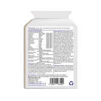 Pharmanostix Ultra Bee Immune 60 Capsules Packed with Bee Pollen, Royal Jelly, Manuka Honey, Essential Vitamins and Minerals, Vitamin C, D & E, Zinc - Ginger Root & Elderberry - UK Manufactured