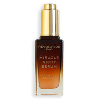 Revolution Beauty London Revolution Pro, Miracle Night Rescue Serum Advanced Complex, Overnight Face Serum, Smooths and Plumps Skin, 30 ml