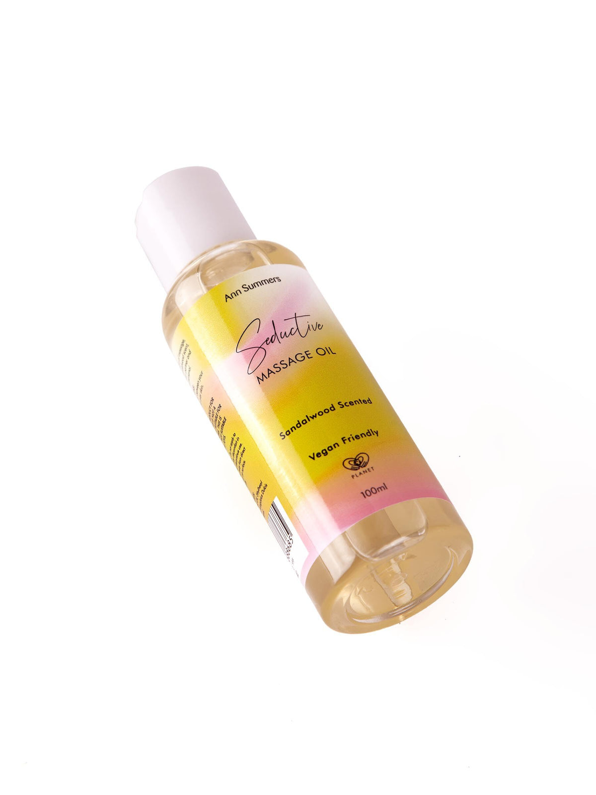 Ann Summers Seductive Massage Oil - Sandalwood Scent - 100ml - Natural Sensuality for Intimate Moments - Miniature Flavoured Massage Oil - Vegan & Natural Massage Oil - Moisturising Formula