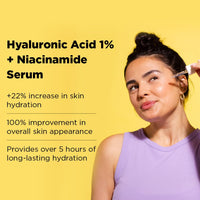Skin Republic The Hydrating Skincare Set, Ceramide Sheet Mask, Collagen Eye Patches 3 Pairs, Hyaluronic Acid Serum 30ml