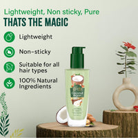 Vatika Naturals Ritual Coconut Argan Hair Oil | 100 ml | Nourishing Hair Oil for Daily Use | Non-sticky, Anti-frizz, and Scalp Nourishment | Contains Coconut & Argan Oil
