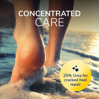 Dr. Scholl's Scholl Severe Cracked Heel Repair Restoring Balm, to repair Very Dry and Cracked Heels, Intensely Moisturising for Healthy Feet with 25% Urea, Epsom Salts and Essential Oils