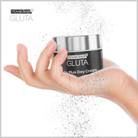 Novaclear Gluta White Plus- Day Cream with Glutathione, Azeloglycine and Vitamin C, for brightened and even toned skin, helps diminish dark spots of various origin. for a lighter, young looking complexion.