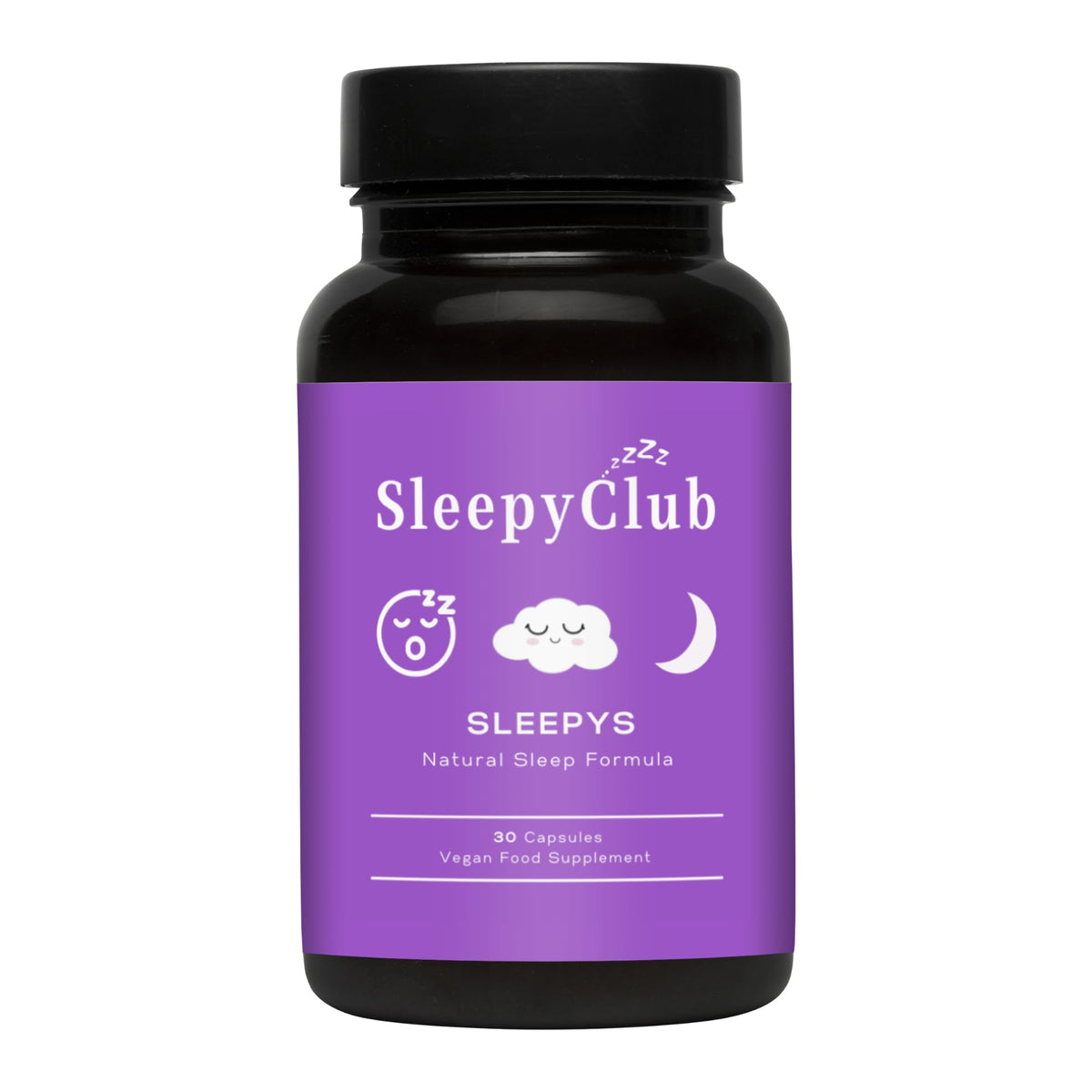 Sleepyclub Advanced Sleep Complex | 6 High Strength Sleep Support Ingredients | Magnesium Glycinate | Suitable for Long Term Use | 1 Month Supply of Sleeping Tablets | Vegan