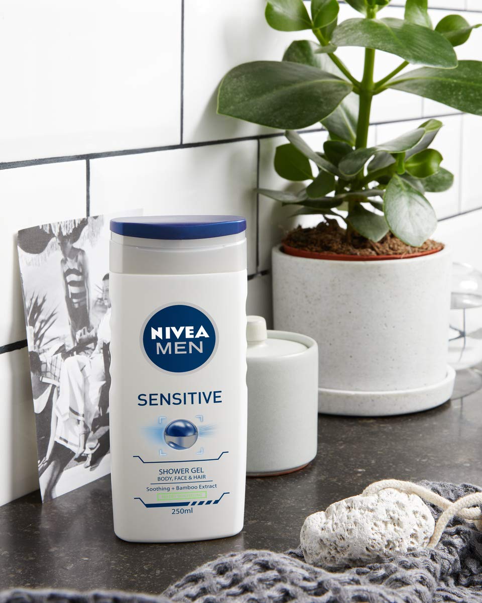 NIVEA Nivea Men Sensitive Shower Gel, 250ml