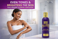 FIRST LADY GLUTAWHITE First Lady Glutawhite Collagen Skin Brightening Body Oil 200ml – Hydrating Glow Oil with Glutathione, Argan, Carrot, Lemon & Coconut Oils – Lightweight Moisturising Body Oil for Radiant Skin