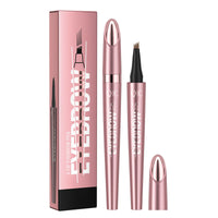 Anifer (01 Light brown) microblading eyebrow pencil,eyebrow pencil hair drawing,eyebrow pencil with fork tip,eyebrow pencil microblading effect,waterproof eyebrow pencil