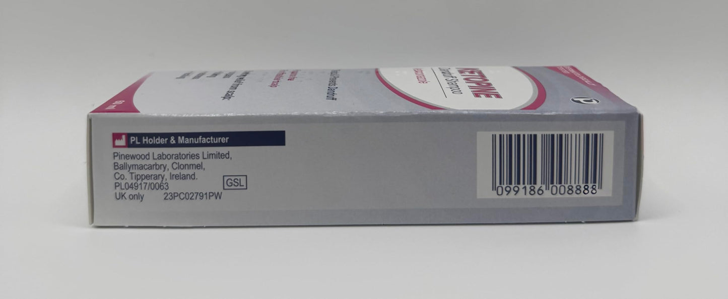 Asrev Healthcare Ketopine 2% Ketoconazole Anti-Dandruff Shampoo 6 x 60ml (6 PACK)