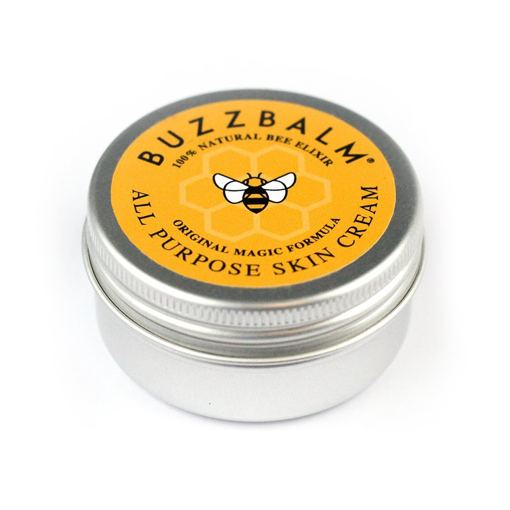 BUZZBALM Natural Propolis Cream Manuka Honey Cream Moisturiser Also Suitable (or Safe) For People Who May Be Prone to Problem Dry Skin Cream Cracked Hands (30g)