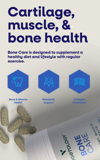 Vegetology Bone Care | Glucosamine & Phytodroitin™ - Vegan Alternative to Chondroitin | Sustainably Sourced | for Jointcare & Bone Support | Suitable for Allergies & Vegans | Made in UK