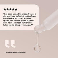 EYEBROWQUEEN Eyebrowqueen Brow Serum with Ingredients to Nourish Hair Follicles & Promote Healthier Hair Growth 5ml