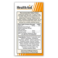 HealthAid Vitamin C 500mg - Chewable - 60 Vegetarian Tablets