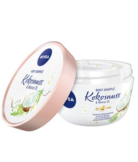 NIVEA Body Soufflé Coconut & Monoi Oil (200 ml), Body Care for 24h Moisture, Lotion for Dry and Very Dry Skin