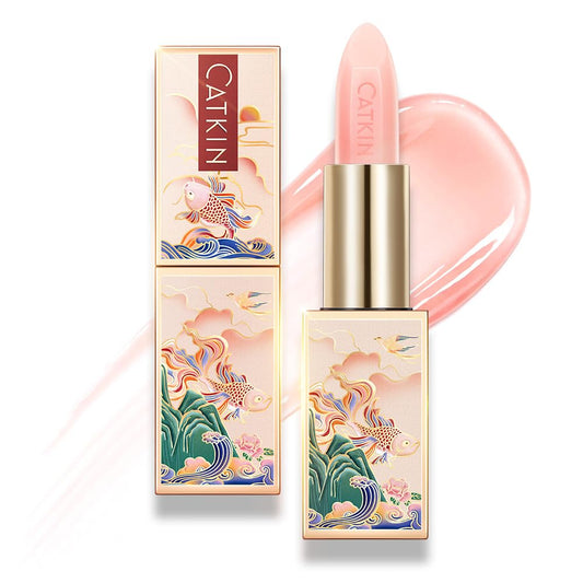 CATKIN Moonlight Lip Balm, Colour Changing Lipstick, Natural Hydrating Tinted Lip Balm, Chapstick Lip Balms with Vitamin E for 8h Moisture for Dry Cracked Lips, 3.5g