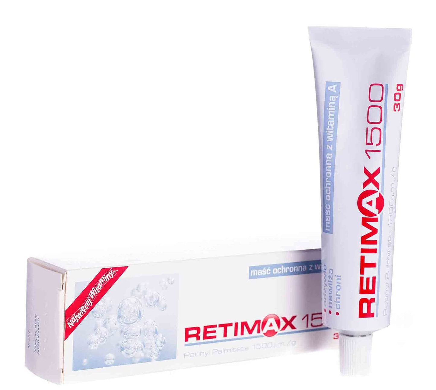 RETIMAX 1500 Vitamin A, Retinol, Protective Ointment, Anti-Ageing 30g