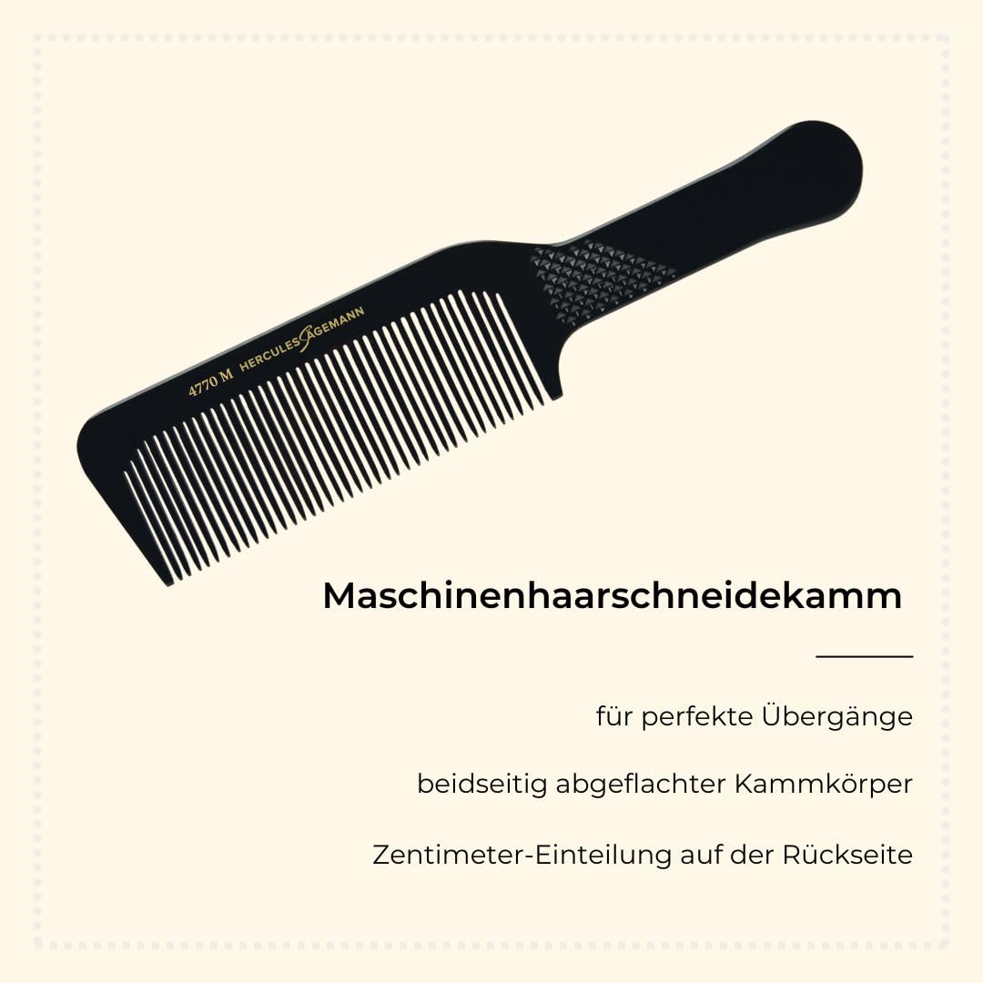 Hercules Sägemann Hercules sagemann Clipper Cutting Comb, Length-24 cm black