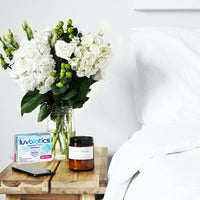 Luvbiotics Lozenges with Oral Probiotics & Xylitol and Aloe Vera Promotes Good Bacteria for Fresh Breath, Healthy Gums and Cavity Protection. Cherry Mint Pack of 30