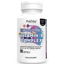 P!nkTribe Liposomal Vitamin B Complex Softgels - 9 Methylated B Vitamins for Easy Absorbed, Vitamin B6, Folate & Inositol, 10x Better Absorption, One Softgel a Day, 90 Softgels (Pack of 1)