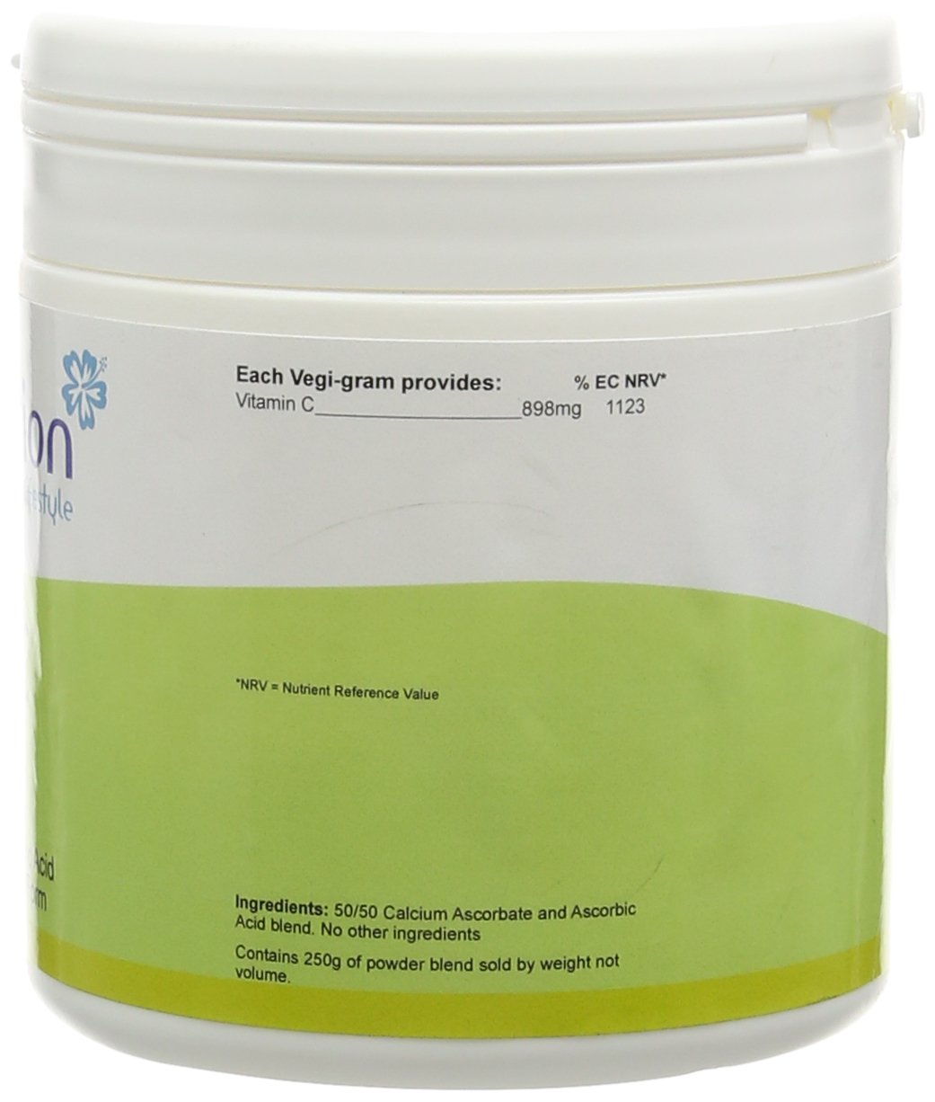 Bio Nutrition Vitamin C Powder (as Calcium Ascorbate / Ascorbic Acid Blend) - Antioxidant vitamin C - 250g powder