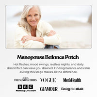 The Patch Collection® - Ultimate Menopause Support Patch for Women | Hot Flushes, Night Sweats, Fatigue, Mood, Sleep | 100% Natural & Vegan, Latex Free (Pack of 15)