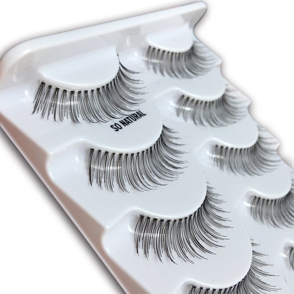 JIMIRE False Eyelashes Multipack Natural 110 Eyelashes