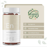 27 Elements Ashwagandha Gummies | 2 Months Supply - 60 Gummies | 2500mg - High Strength Withania Somnifera Root with 5% Withanolides and Vitamin B6 | Apple Flavoured Vegan Gummies - Gluten Free - Palm Oil Free