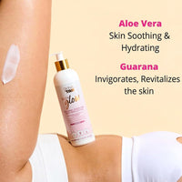 Skinny Tan Skin & Tan Body Glow Lotion - Medium Gradual Tanner for Natural Looking Sunless Tan, Streak-Free, Easy Application, Coconut Scented, Hydrating, Body Moisturiser 280ml