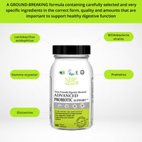 Natural Health Practice Advanced Probiotic (60 Capsules) Maintain Digestive Health & Support Immune System