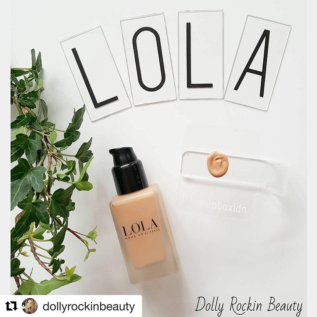 Lola Make-Up Flawless Matte Long Lasting Liquid Foundation, Light, Full Coverage, Buildable, Long Lasting, Vegan, No.B41 Light