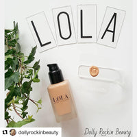 Lola Make-Up Flawless Matte Long Lasting Liquid Foundation, Light, Full Coverage, Buildable, Long Lasting, Vegan, No.B41 Light