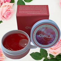 OVALA Rose Eye Mask - 60 Pcs Under Eye Treatment for Puffy Eyes, Wrinkles, Dark Circles and Fine Lines Skincare Eye Patch Masks for Women and Men