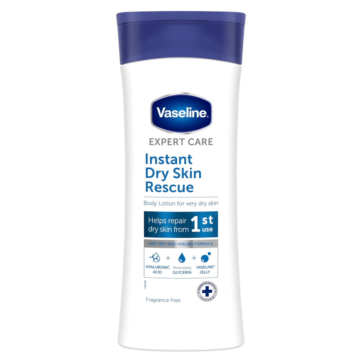 Vaseline Expert Care Instant Dry Skin Rescue Body Lotion dermatologically tested moisturiser for very dry skin 400 ml
